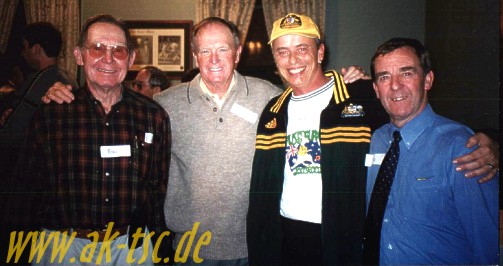 Ron Lord, Bill Henderson, Andre Krueger and Ted Smith, Melbourne, November 2001